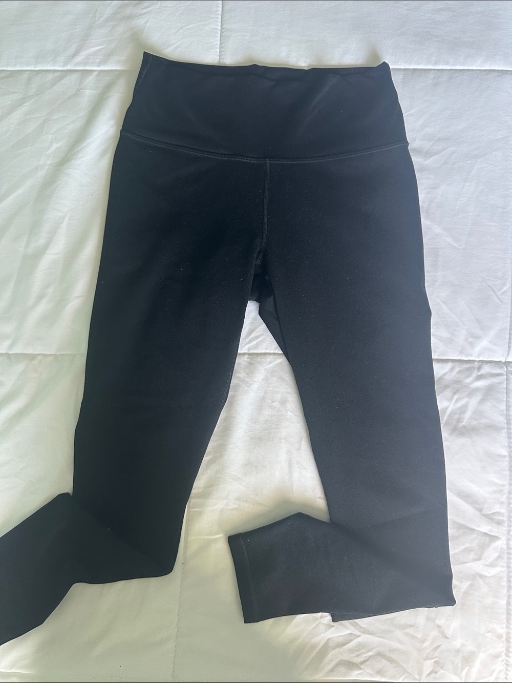 Fabletics Black Powerhold Women High-Waist Leggings